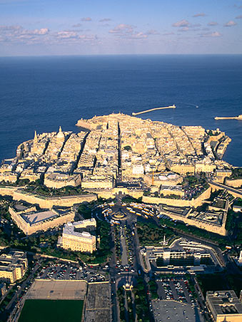 Valetta von oben